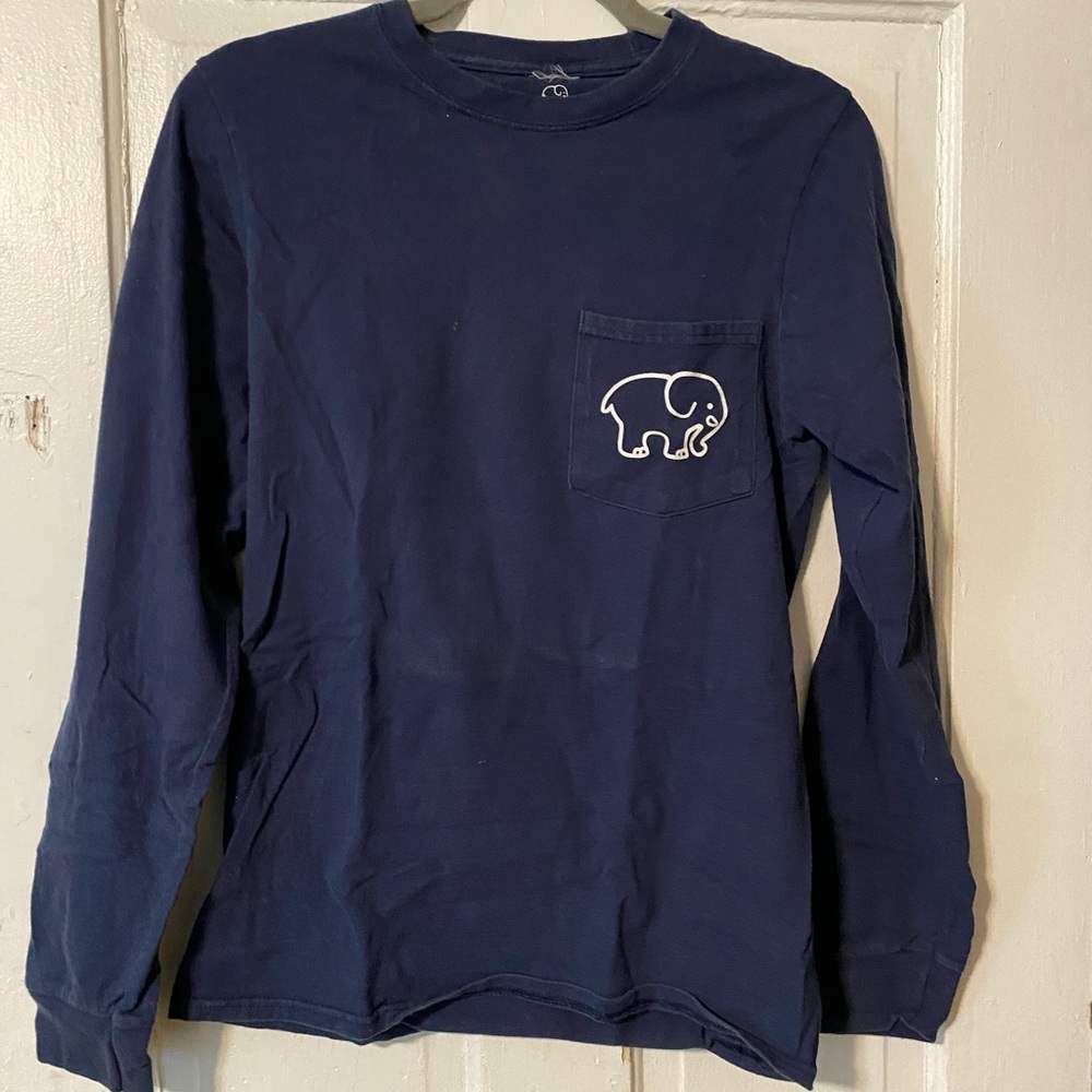 Women’s size small navy blue Ivory Ella long sleeve shirt